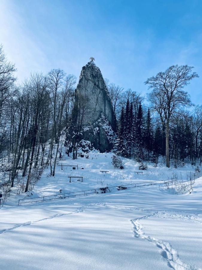 Bergstadthuette Harz Villa Bad Grund Buitenkant foto